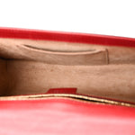 Calfskin Small Sylvie Shoulder Bag Hibiscus Red