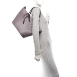 Veau Satin Holdall PM Gris