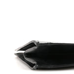 Calfskin Embossed Medium Book Tote Black