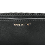 Lambskin Quilted Trendy CC Wallet On Chain WOC Black