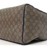 GG Plus Monogram Medium Boston USA Flag Unicef Duffle Blue
