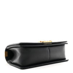 Lambskin Quilted Medium Boy Flap Black