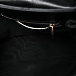 Soft Calfskin Matelasse Medium GG Marmont Shoulder Bag Black