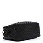 Nappa Intrecciato Medium Loop Camera Bag Black
