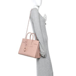 Calfskin Small Sac De Jour Pale Pink