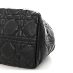 Calfskin Macrocannage Large Toujours Black