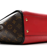Calfskin Monogram Kimono Tote Cherry
