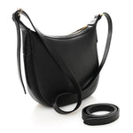 Supple Calfskin Cuir Triomphe Small Heloise Shoulder Bag Black