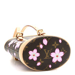 LV X TM Monogram Cherry Blossom Nano Bucket Sakura Brown
