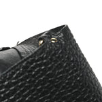 Heritage Grain Check Embossed Medium Dewsbury Tote Black