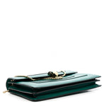 Calfskin Serpenti Forever Shoulder Bag Emerald Green