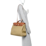 Military Toile Vache Hunter Herbag Zip Retourne 39 MM Poussiere Fauve