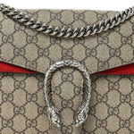 GG Supreme Monogram Small Dionysus Shoulder Bag Red