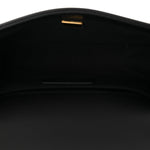 Calfskin Quilted Small Boy Flap Black