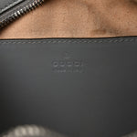 Calfskin Matelasse Aria Small GG Marmont Chain Shoulder Bag Deep Grey