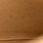 Jersey Quilted Medium Single Flap Beige