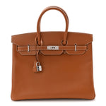 Epsom Birkin 35 Gold