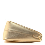 Saffiano Lux Triangle Shoulder Bag Platino