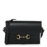 Calfskin Horsebit 1955 Shoulder Bag Black