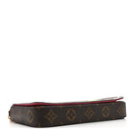 Monogram 2021 Christmas Animation Hollywood Pochette Felicie Chain Wallet Fuchsia