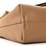 Shiny Nappa Small Mamma Baguette Cappuccino