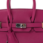 Swift Birkin 25 Rose Pourpre