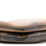 Reverse Monogram Giant Double Zip Pochette