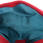 Velvet Matelasse Mini GG Marmont Shoulder Bag Hibiscus Red