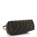 Shiny Nappa Fabric Jacquard FF 1974 Midi Fendi Tobacco Moro Ebano