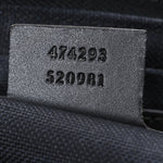 Soft GG Supreme Monogram Web Belt Bag Black Grey