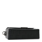 Vitello King FF Lines Embossed Baguette Soft Trunk Black