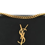Grain De Poudre Small Monogram Kate Satchel Black
