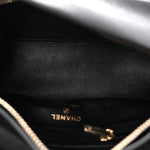 Velvet Diamanté Quilted Wristlet Clutch Black