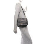 Buffalo Gancini Shoulder Bag Black