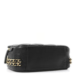 Caviar Quilted Mini CC You Camera Case Black