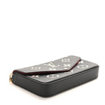 Empreinte Monogram Giant Felicie Pochette Black Beige