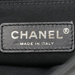 Lambskin Quilted Chain To Chain Flap Black