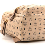 Visetos Medium Sprinkle Stud Stark Backpack Beige