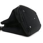 Icons Calfskin Medium Normandie Tote Black