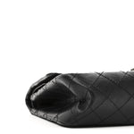 Aged Calfskin Quilted 2.55 Reissue 225 Flap Black