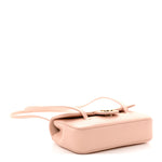 Shiny Caviar Mini Preppy Coco Shoulder Bag Light Pink