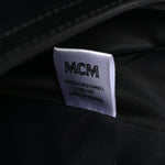 Cubic Monogram Medium Backpack Black Yellow