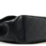 Caviar Quilted Jumbo Single Flap Black