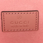 Gilbert Calfskin Jumbo GG Embossed Mini Tote Bag  Dusty Carmine