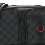 Damier Graphite Utility Messenger