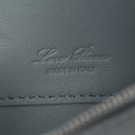 Grained Calfskin Extra Pocket Mini Pouch Minty Breeze