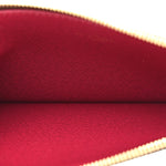 Monogram Pochette Felicie Chain Wallet Fuchsia