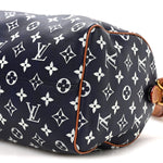 Calfskin Monogram Speedy P9 Bandouliere 30 Indigo