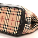 Haymarket Check Medium Golderton Tote Chocolate