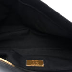 Nappa FF 1974 Embossed Baguette Black
